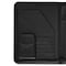 Dacasso Black Leather Deluxe Letter-Size Zip-Around Portfolio EI-1002 - alternate 2